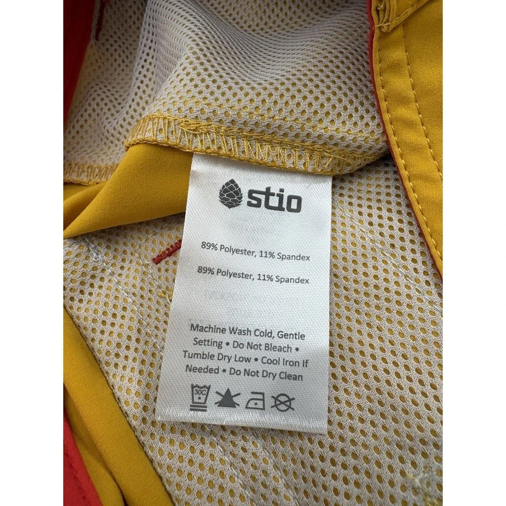 Stio Board Shorts Men's 32 Yellow (Pollen) Quick Dry Swim Outdoor